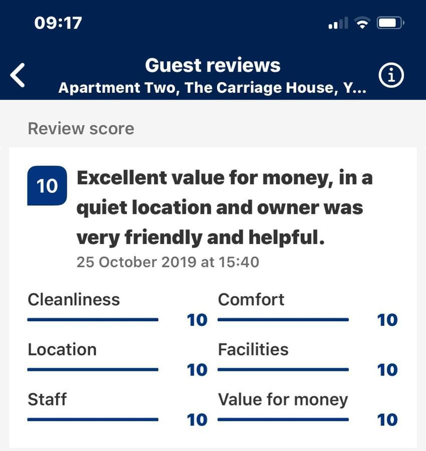 Two, The Carriage House, Bilbrough, Apartment